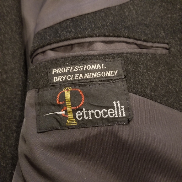 Petrocelli Men's Cashmere Blend Overcoat - Picture 4 of 10